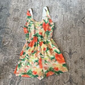 Alice + Olivia Multicolor Sleeveless Romper